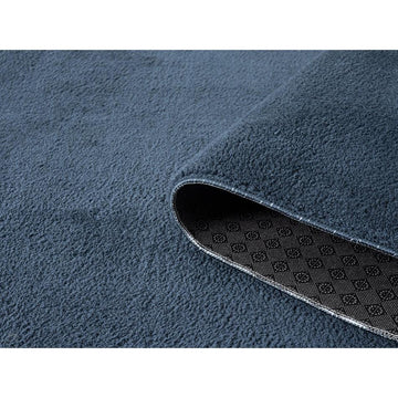 Washable Comfy Plain CMF00 Navy Round Rug-Desire Rugs-Rug Love - The Most Loved Rug Store